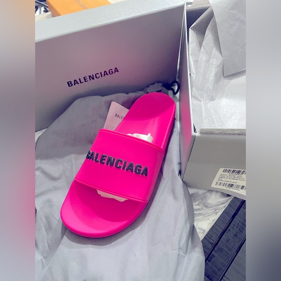 Balenciaga Brand new slides pink size 41 - Picture 1 of 1